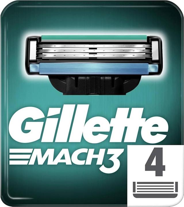 Immagine prodotto Gillette Mach3 Clasico Cargador 4 Ud (4x)