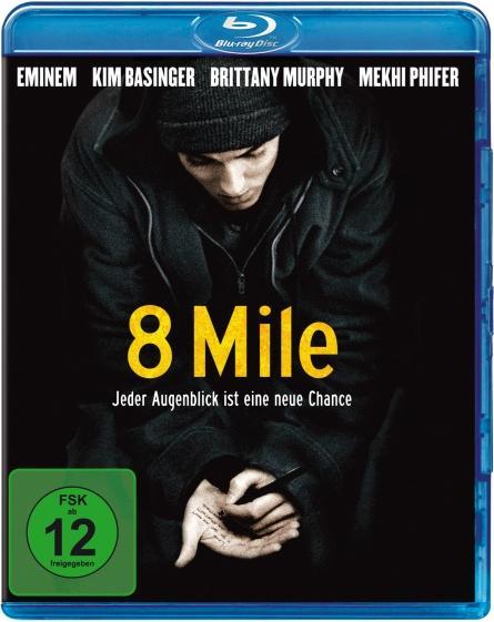 8 Mile (Blu-ray, 2002, Deutsch, Spanisch, Französisch, Japanisch, Italienisch, Englisch)