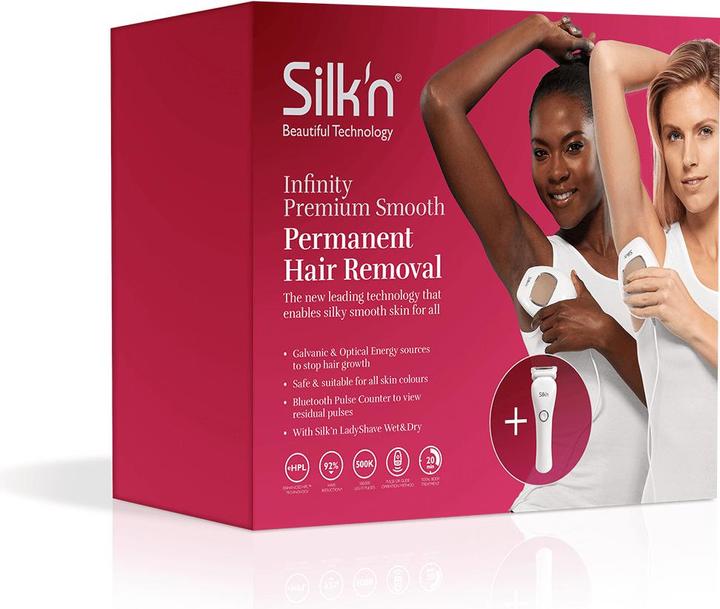 Actual product image Silk'n Silkn hair removal device HPL Infinity