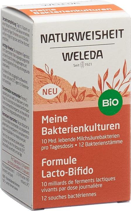 Weleda Naturweisheit Kaps Ma culture bactérienne Verre 40 pcs (40 pièce(s), Capsules, 122 g)