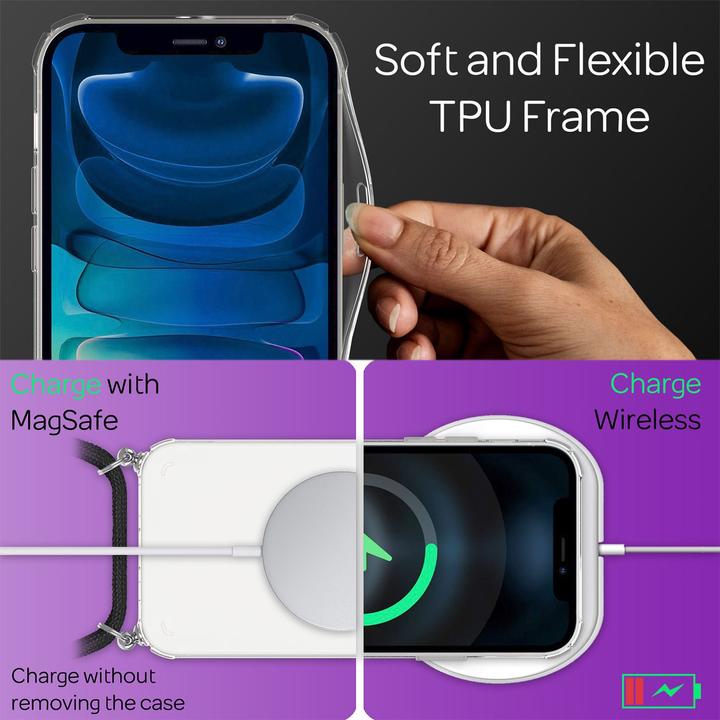 Image du produit Nalia Coque Cordon iPhone 13 Mini