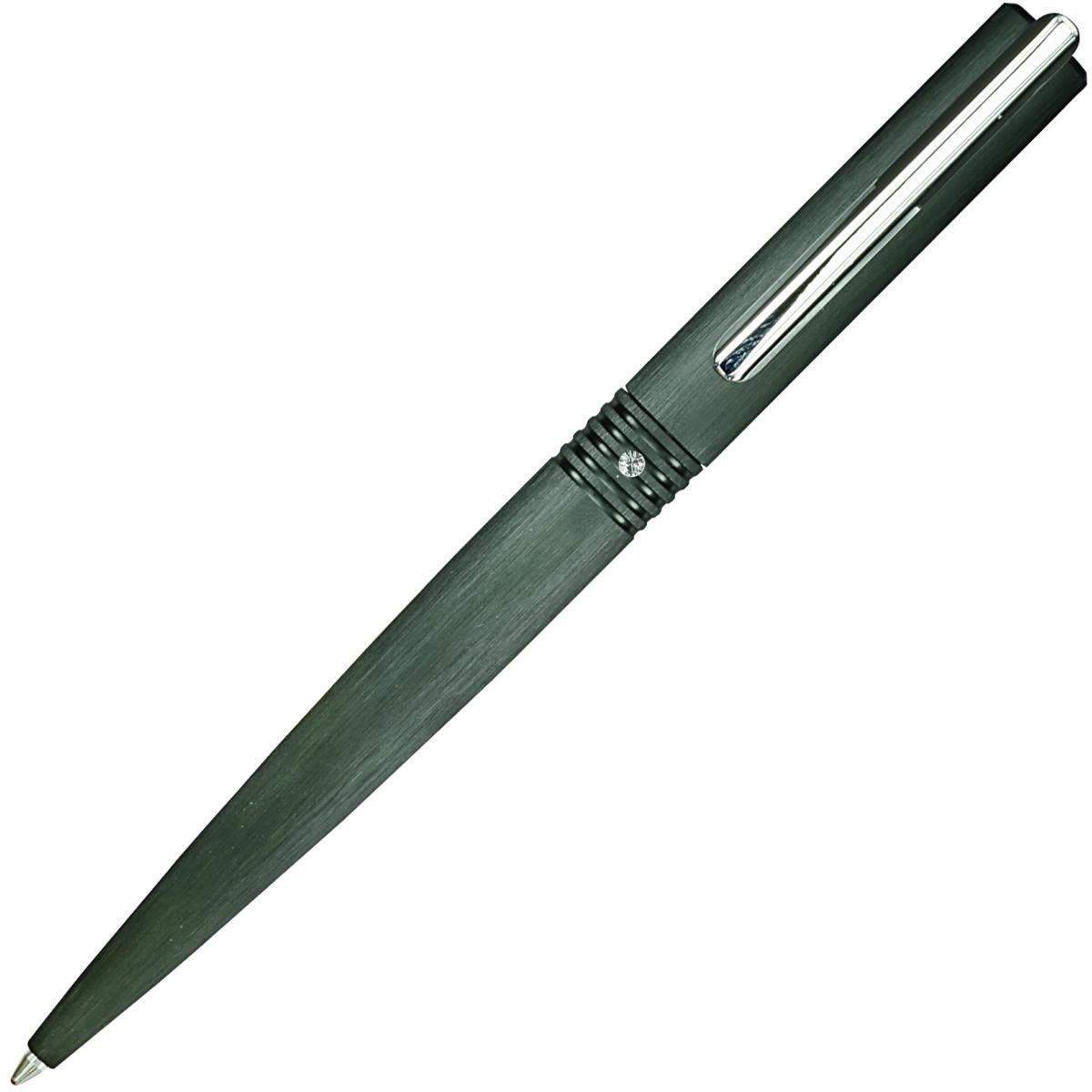 Ecobra, Schreibstifte, Kugelschreiber schwarz mit Swarovski Serie Imperia (Schwarz, 1 x)