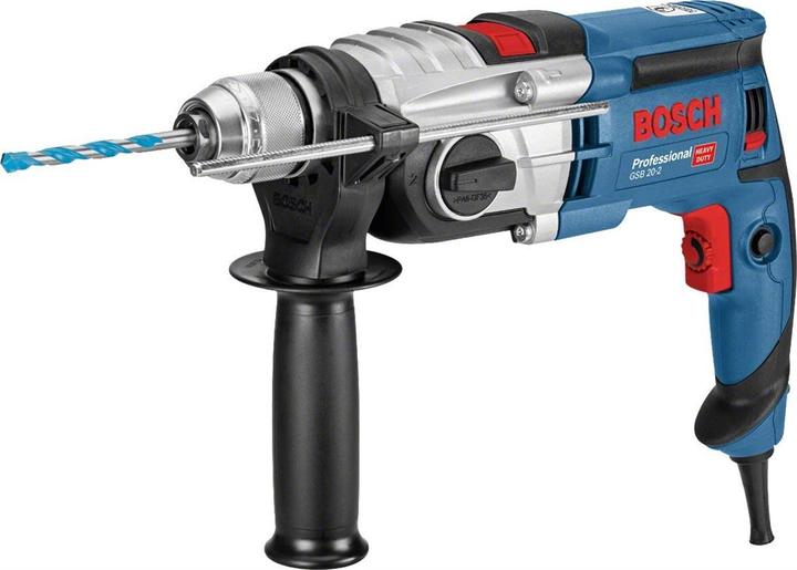 Actual product image Bosch Professional Impact drill GSB 20-2, with 7-piece masonry drill bit set (Electrical connection)