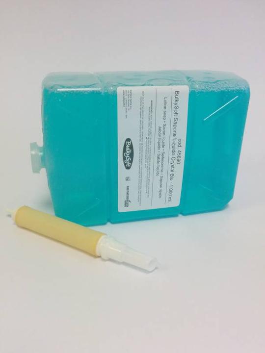 BulkySoft Nachfüllung Flüssigseife - Crystal blue (Flüssigseife, 1000 ml)
