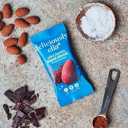 Actual product image Deliciously Ella Chocolate Almonds (90 g)