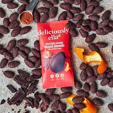 Actual product image Deliciously Ella Chocolate Almonds (90 g)