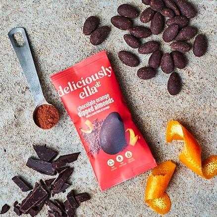 Actual product image Deliciously Ella Chocolate Almonds (90 g)