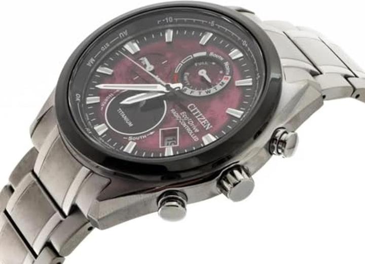 Produktbild Citizen BY1018-80X Eco-Drive Mondphase Titanium Funkuhr 43mm 10ATM (Mondphasenuhr, Funkuhr, 43 mm)