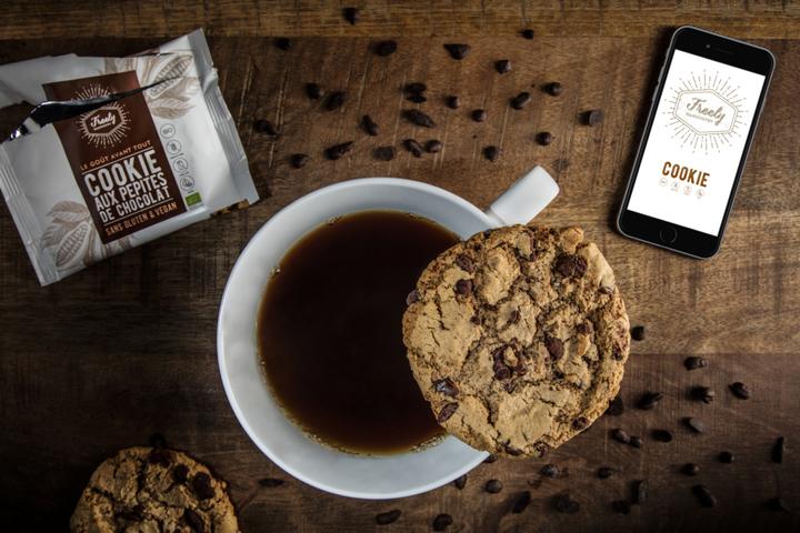 Actual product image Freely Handustry SchokoChip Cookie (1 pcs., 65 g)