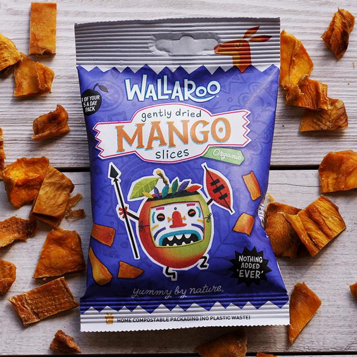 Actual product image Wallaroo Organic Dried Mango (30 g)