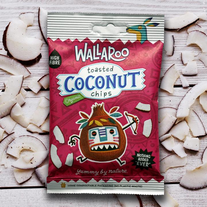 Actual product image Wallaroo Organic Toasted Coconut (30 g)