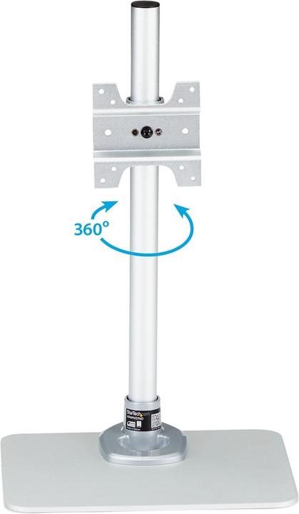 Actual product image StarTech Monitor Stand W/ Cable Hook (Table, 30")