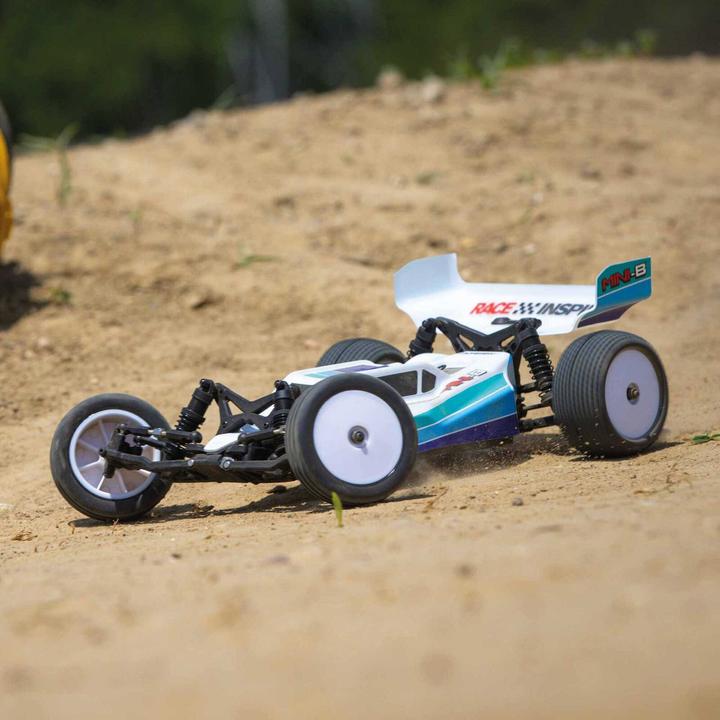 Actual product image Losi MINI-B Buggy BL RTR 2WD 1:16 EP Blue (RTR Ready-to-Run)