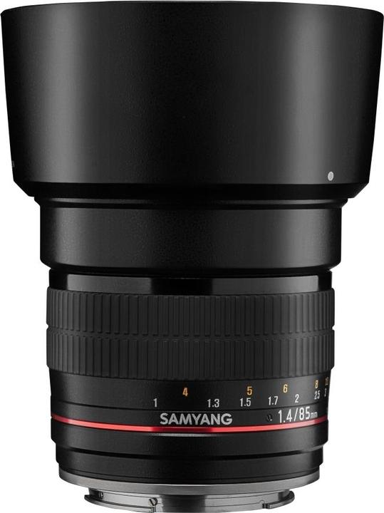 Produktbild Samyang MF 85mm F1,4 AS IF UMC Canon EF AE (Canon EF, APS-C / DX, Vollformat)