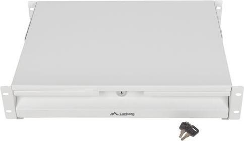 Produktbild Lanberg SZUFLADA DO SZAF 19 2U 360MM SZARA (2U/483X360MM UDŹWIG DO 90KG MONTAŻ 4 PUNKTOWY)