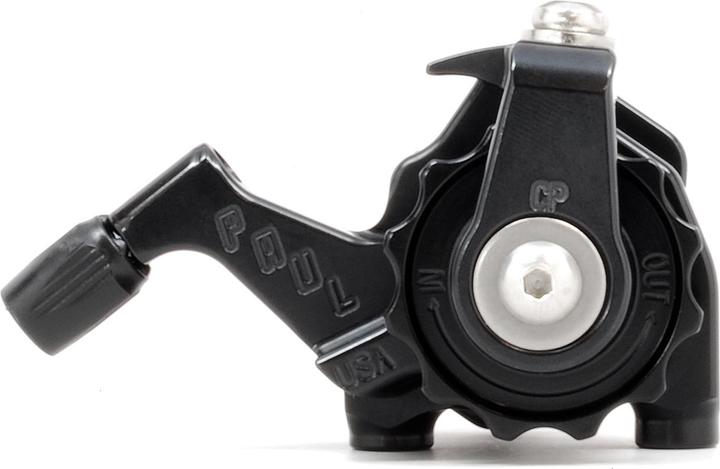 Image du produit Paul Component Engineering Paul Component - Étrier de frein Klamper, Flat Mount, Short Pull, All Black (Frein arrière, Étrier de frein)