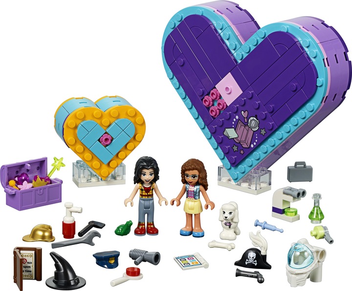 Actual product image LEGO Heart Box Friendship Set (41359, LEGO Friends)