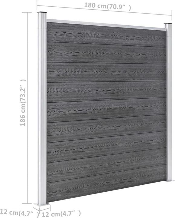 Produktbild vidaXL Zaunset