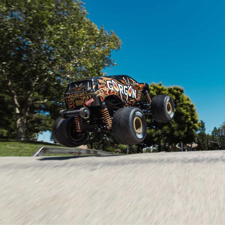 Produktbild Arrma Monster Truck Gorgon Grom Brushed 4x4 RTR 1:16 Bronze (RTR Ready-to-Run)