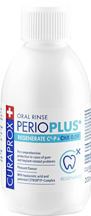 Actual product image Curaprox Perio Plus Regenerate (200 ml, Mouthwash)