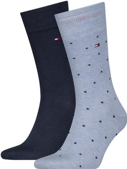 Produktbild Tommy Hilfiger Th Men Sock 2p Dot (2er Pack, 43 - 46)