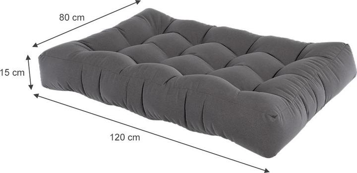 Image du produit Vicco Palettenkissen Flocken (120 x 80 x 15 cm)