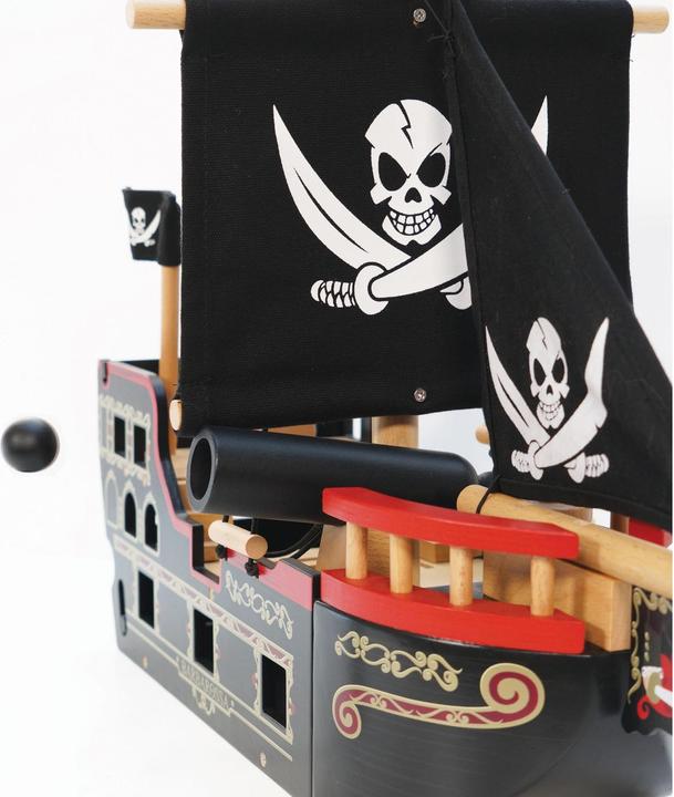 Actual product image Le Toy Van Barbarossa pirate ship