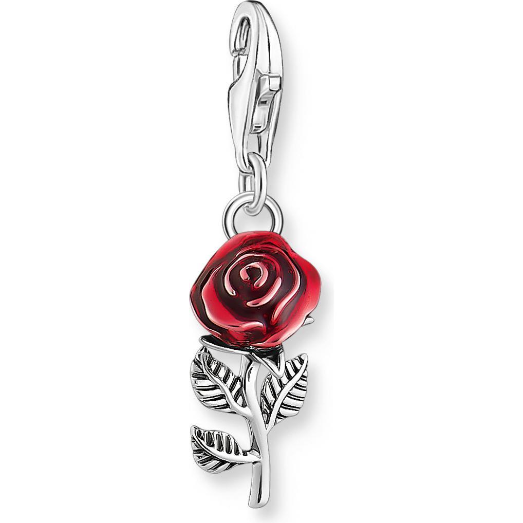 Thomas Sabo, Kettenanhänger, Charm Sterling Silver, (925er Silber/925er Silber, Emaille)
