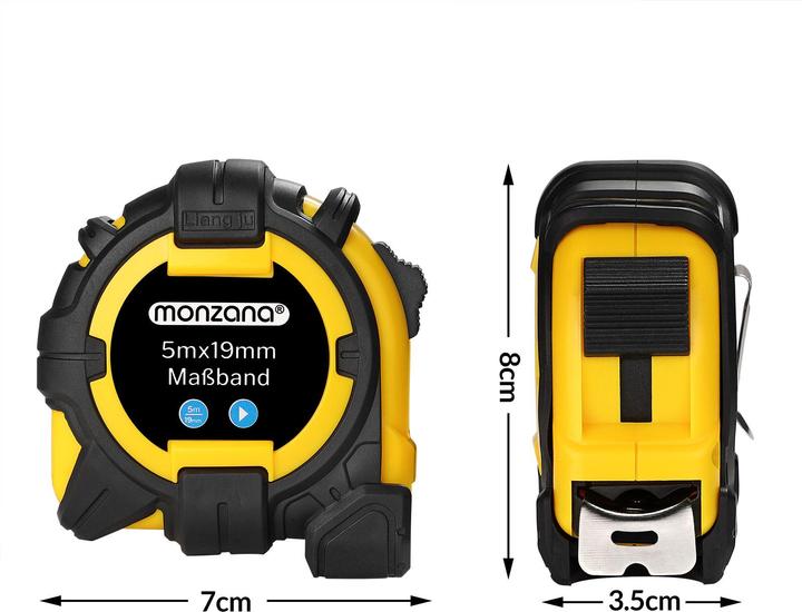 Produktbild Monzana Massband (5 m)