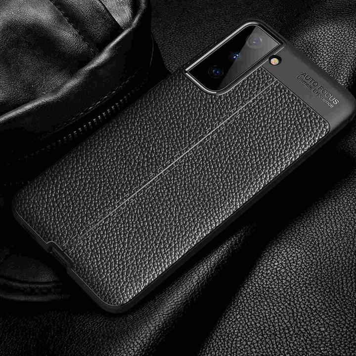 Image du produit Cadorabo TPU Cover similicuir structure (Samsung Galaxy S21+)