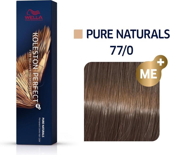 Immagine prodotto Wella Koleston Perfect Me+ Pure Naturals (77/0 biondo medio intenso-natura)