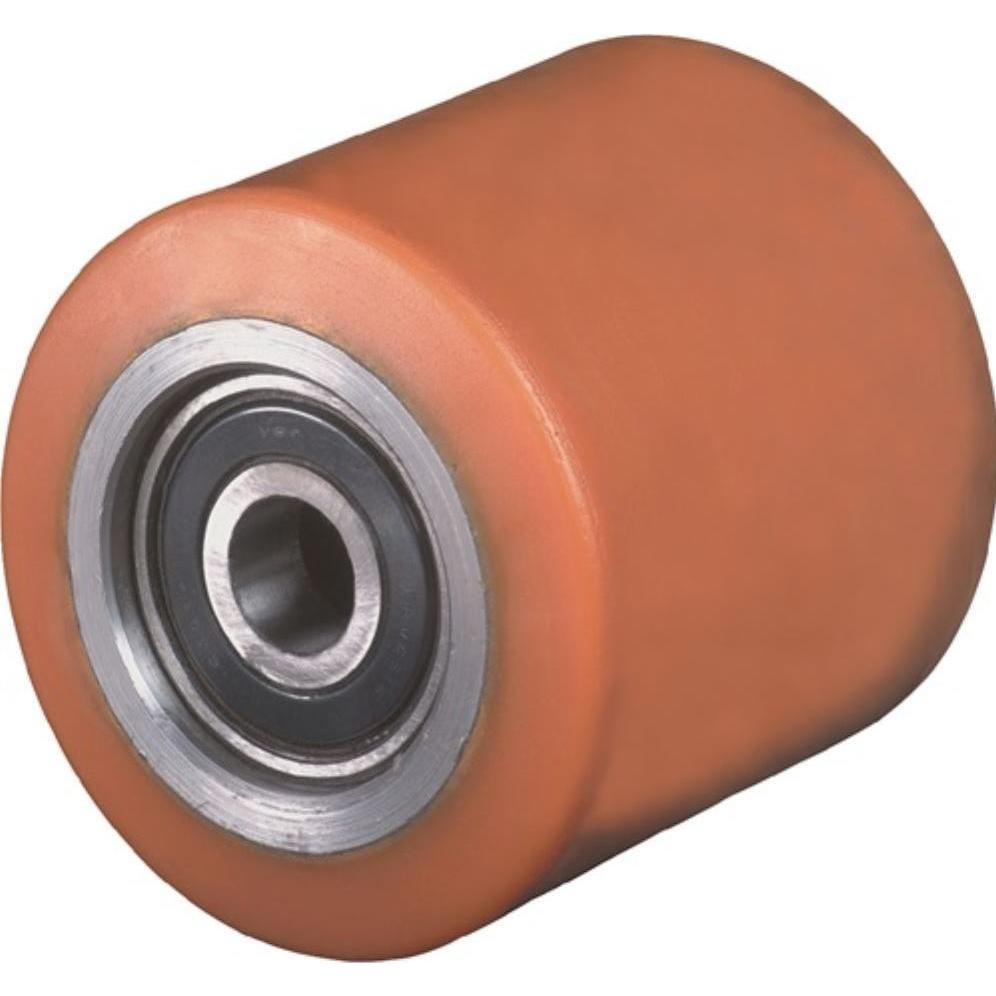 BS Rollen, Möbelrollen, Gabelrolle PUR Naben-L. 61,6 mm Rad-B. 62 mm Rad-Ø 75 mm