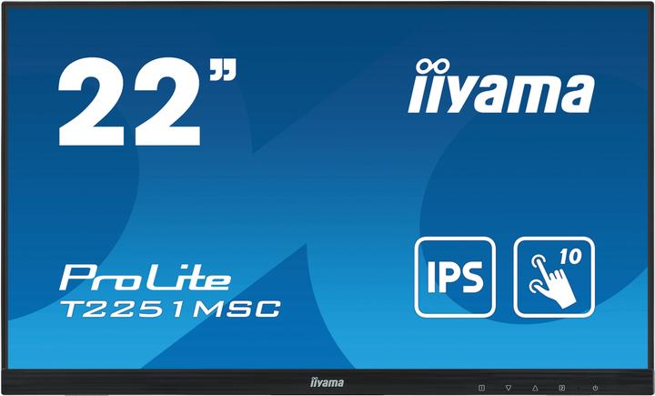 Produktbild iiyama T2251MSC-B1 (1920 x 1080 Pixel, 21.50")