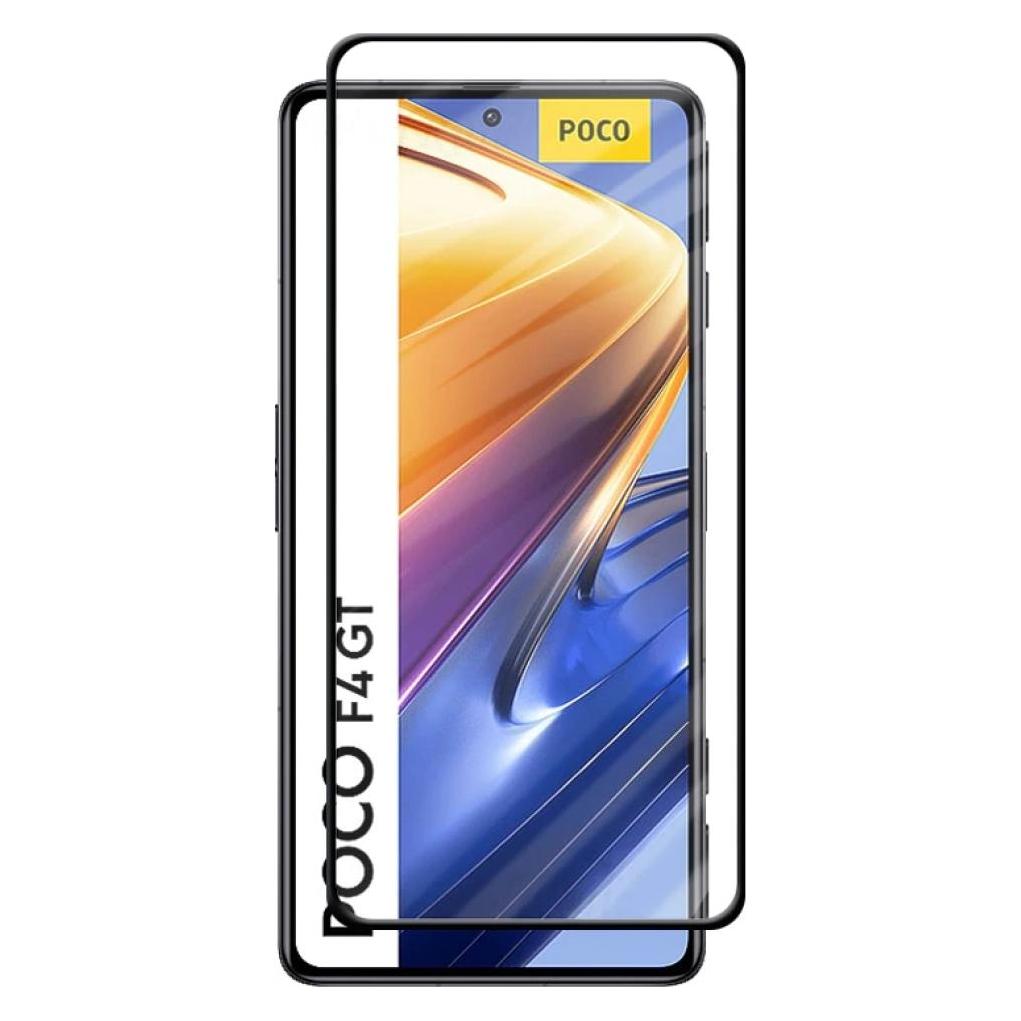 Cadorabo Vetro Temperato Per Xiaomi Pocophone F1 – Copertura Completa, Durezza 9H, Trasparente Con Bordo Nero, Antiurto