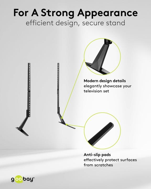 Produktbild Goobay TV-Standfüsse (50 kg, 32" - 70")