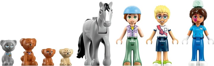Produktbild LEGO Tierarztpraxis für Pferde und Haustiere (42651, LEGO Friends)