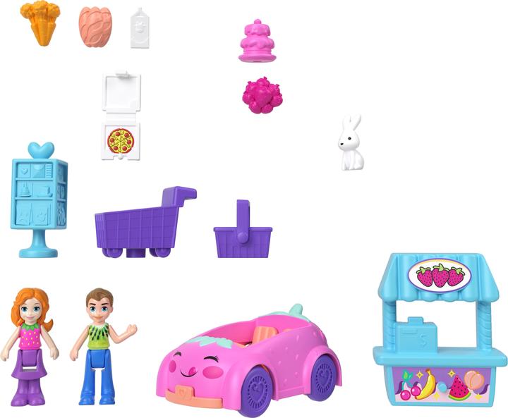 Actual product image Polly Pocket Pollyville food market