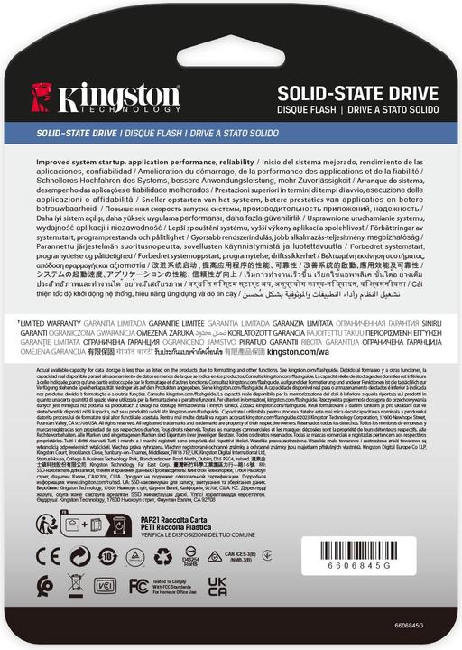 Actual product image Kingston 7.68TB DC3000ME U.2 PCIe 5.0 NVMe TCG Opal Enterprise SSD (7680 GB, 2.5")