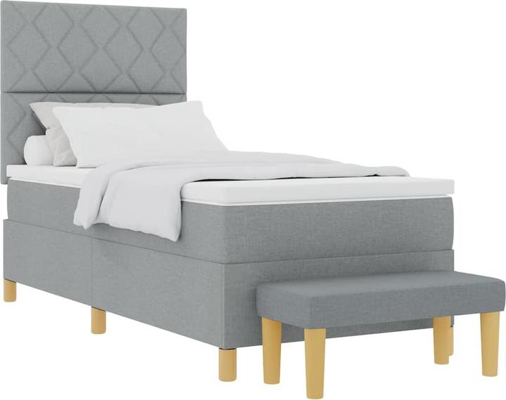 Actual product image VidaXL Box spring bed (100 x 200 cm)