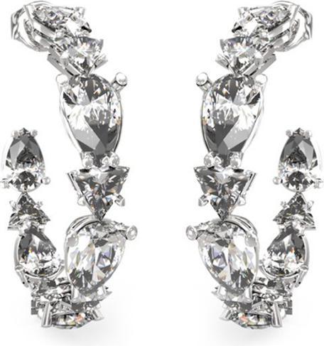 Image du produit Guess 34MM IN AND OUT CRYSTALS HOOPS Boucles d'oreilles (Acier inoxydable)