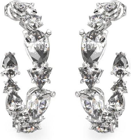 Image du produit Guess 34MM IN AND OUT CRYSTALS HOOPS Boucles d'oreilles (Acier inoxydable)