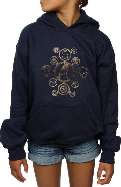 Produktbild Avengers Infinity War Icons Kapuzenpullover Mädchen (140, 146)