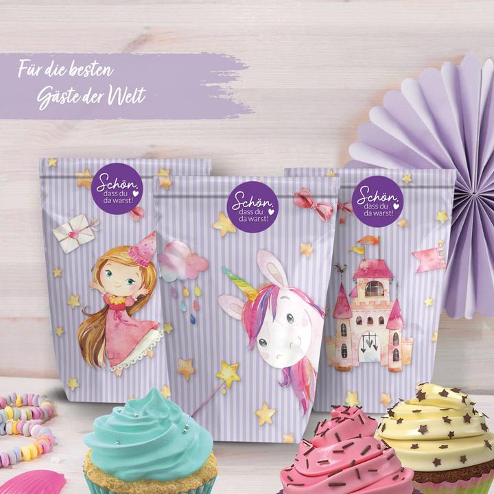 Actual product image Papierdrachen Unicorn (Gift bag, 12 x)