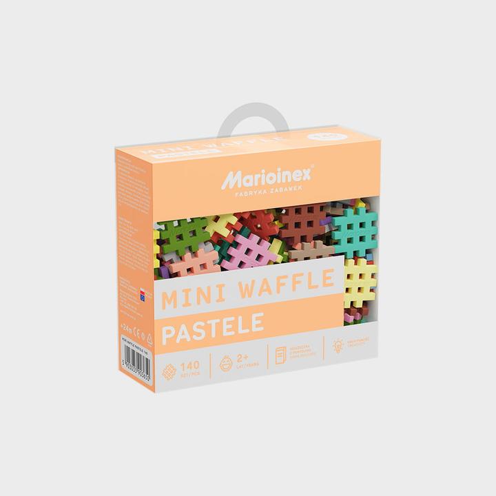 Produktbild Marioinex Waffle Mini Pastel Building Blocks 140 pieces