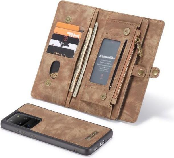 Produktbild Caseme Leder Portemonnaie mit Plastik Hülle (Samsung Galaxy S20 Ultra)