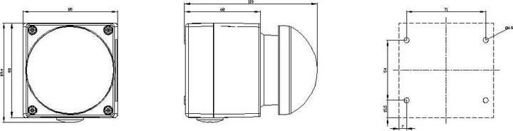 Produktbild Siemens Enclosure Metal 1 Command Point