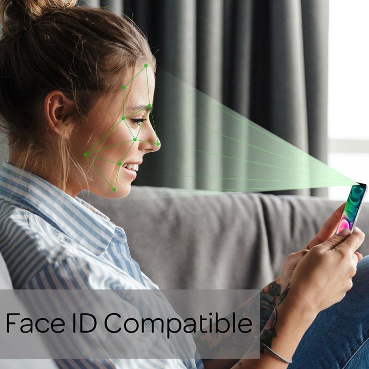 Actual product image Nalia 4x protective glass & 1x template (4 pcs., Apple iPhone 13, Apple iPhone 13 Pro)