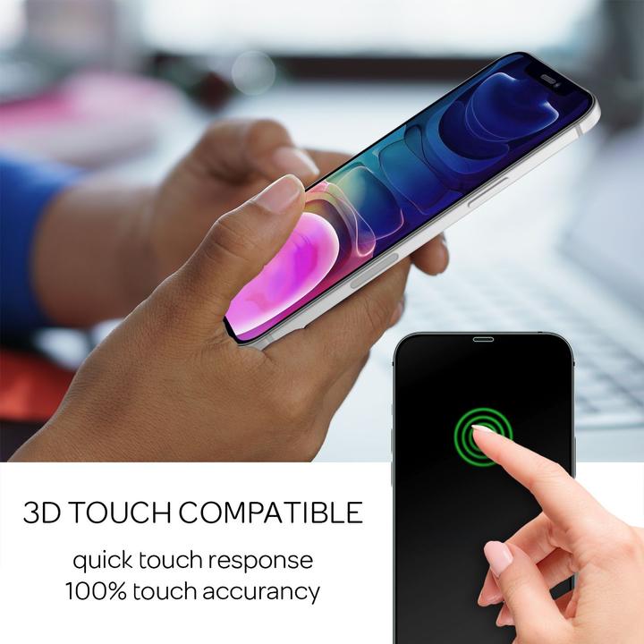 Actual product image Nalia 4x protective glass & 1x template (4 pcs., Apple iPhone 13 Pro Max)