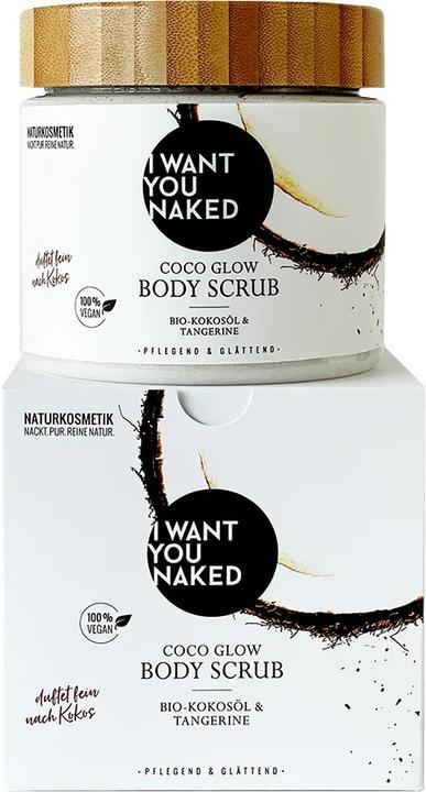 Produktbild I want you naked Body - Scrub BIO KOKOSÖL COCO GLOW Körperpeeling (500 ml)