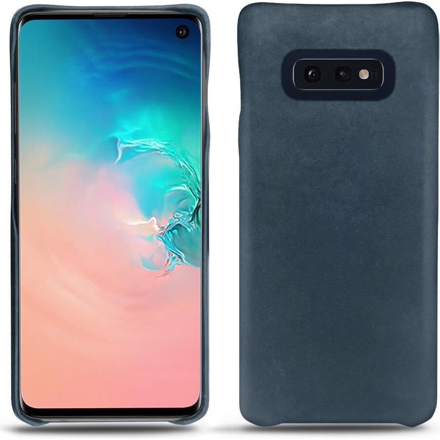 Thumbnail - Noreve Lederschutzhülle (Samsung Galaxy S10e), Smartphone Hülle, Blau
